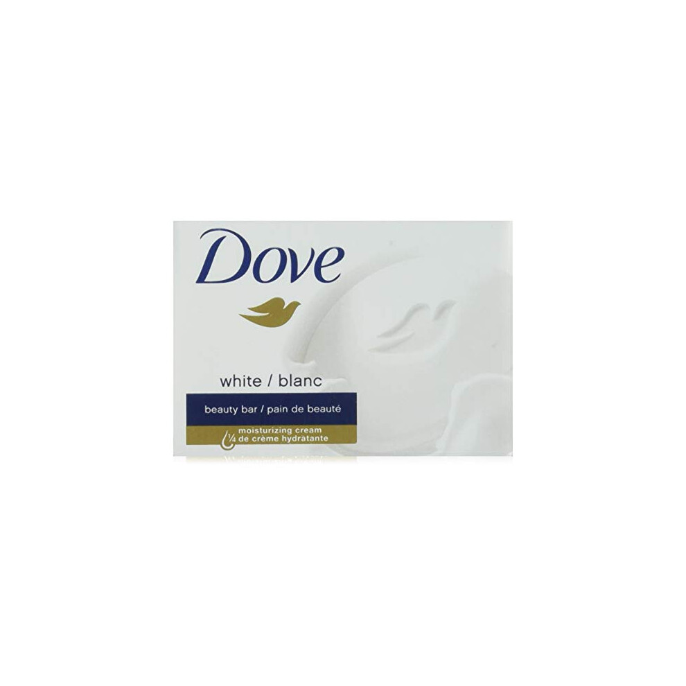 DOVE Beauty Bar White 4 oz, 2 Bar