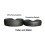 MASSAGEM MASTER UNIVERSAL CABELA CUSHION FACE/travesseiro de rosto para massagem Mesa-preto de 3,5 polegadas (pacote de 1) 3