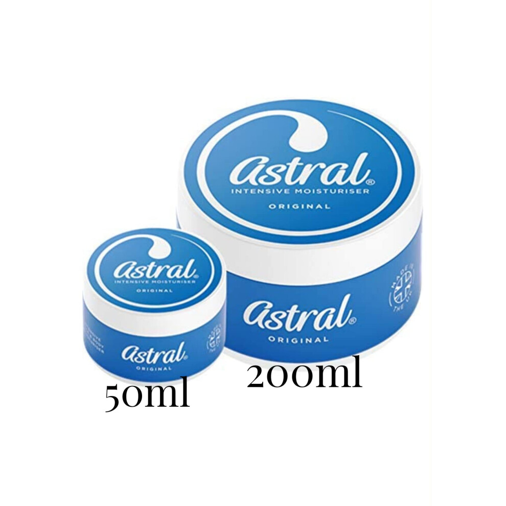 Astral Intensive Face & Body Moisturiser cream - 200ml