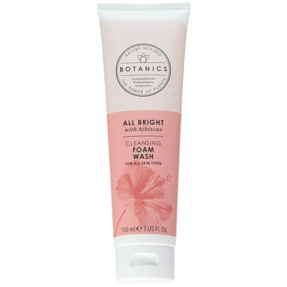 BOOTS Botanics All Bright cleansing Foam Wash