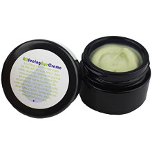 LIVING LIBATIONS - Organiczny, bogaty krem pod oczy All Seeing | Naturalne, dzikie, wegańskie czyste piękno (0,17 uncji | 5 ml)