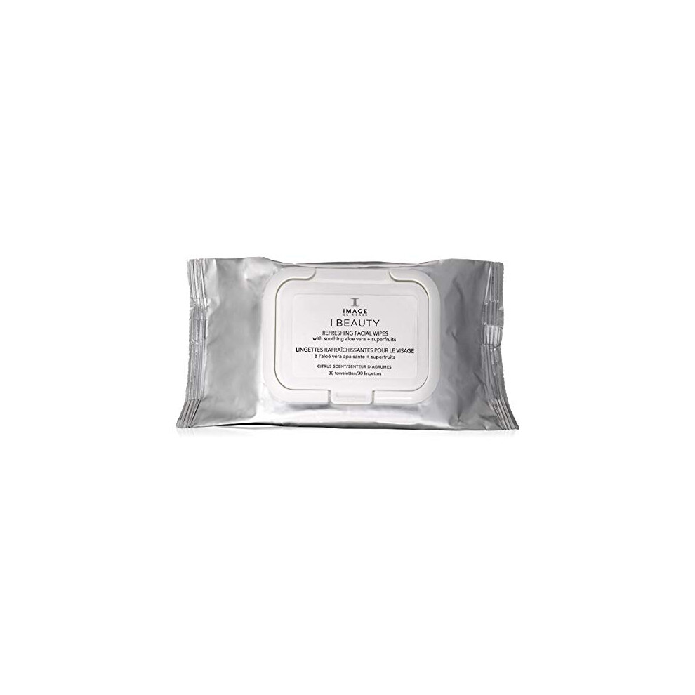 Image Skincare Beauty Refreshing Facial Wipes, 30 Count