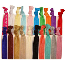 Haarbanden - 20-pack "Effen Assortiment" Geen Kreuk Ouchless Elastische Stylingaccessoires