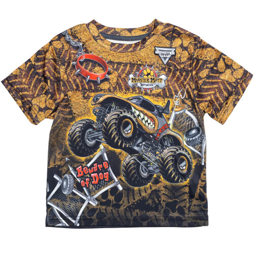 Monster Jam Monster Jam Monster Mutt Μπλούζα για Αγόρια 4T