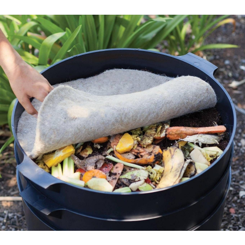(Round) Tumbleweed Wormery Compost Blanket - 100% natural 2