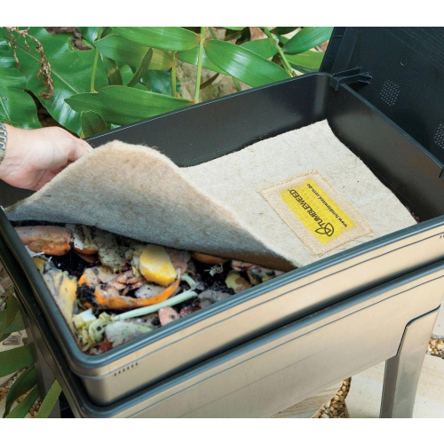 (Rectangle) Tumbleweed Wormery Compost Blanket - 100% natural 2