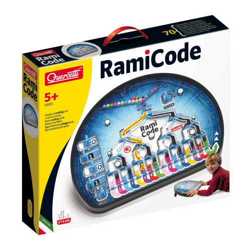 Quercetti Rami Code Gioco Educativo di Coding - Insegna Competenze di Coding per Bambini 5-10 Anni