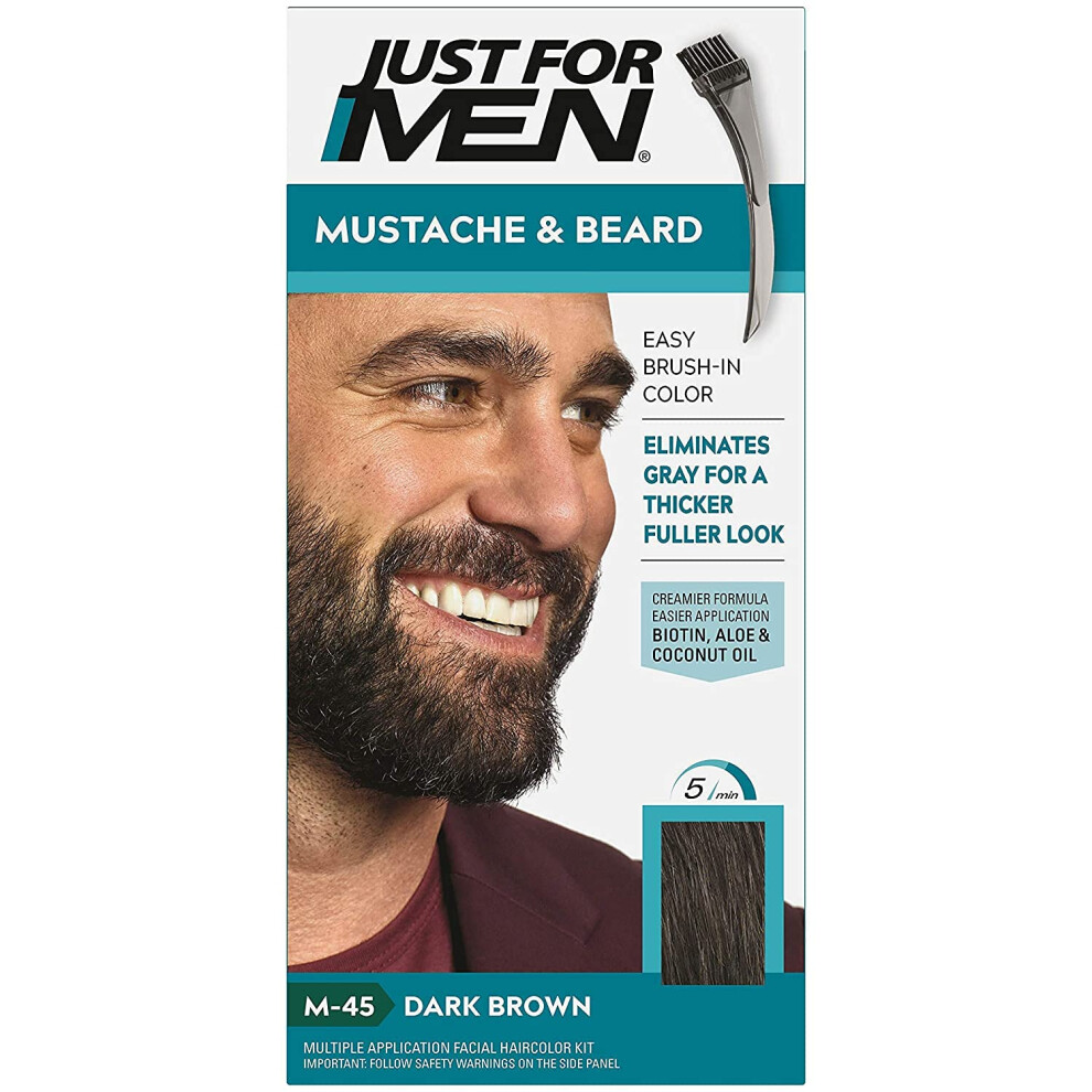 Just For Men Brown M45 Dark For Beard, Moustache & Sideburns