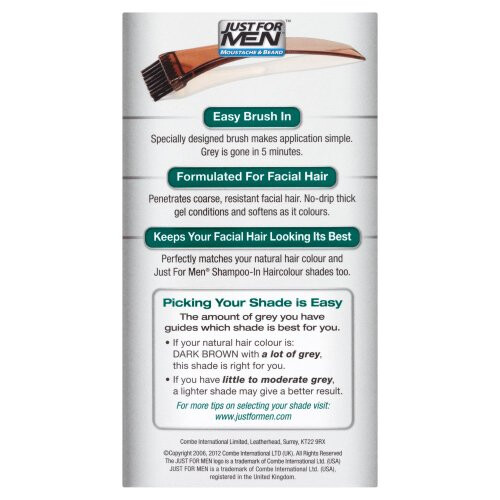 Just For Men Just for Men M45 Dark Brown For beard, moustache & sideburns 2