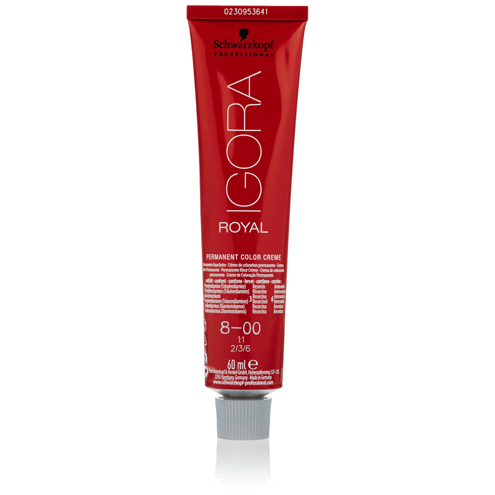 Schwarzkopf - ROYAL IgORA 60 ml 8-00 by Unknown