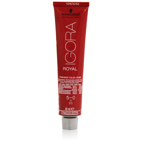 Schwarzkopf Schwarzkopf IGORA ROYAL 5-0 Φυσικό Ανοιχτό Καφέ 60ml