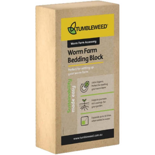 Tumbleweed Worm Farm Bedding Block