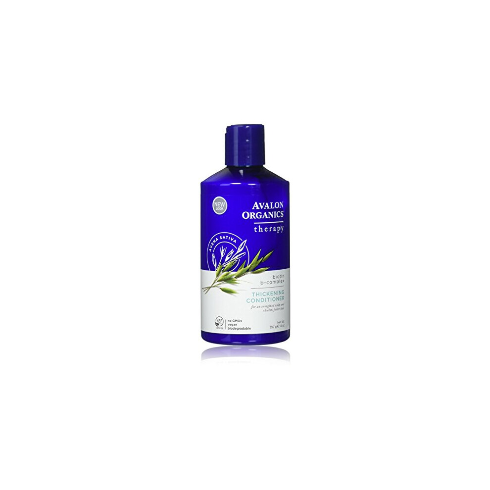 Avalon Organics Thickening Conditioner, 14 Ounce (Pack of 3)