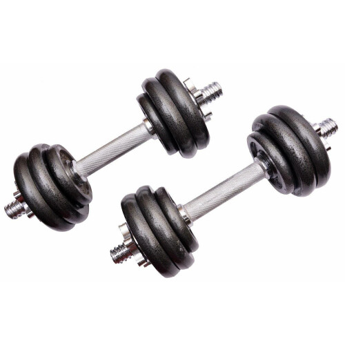 Kemket Cast Iron Dumbbell Set 10 KG 2