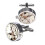 Silver Working Watch Movement Steampunk Cufflinks Vintage Skeleton 1