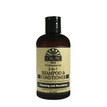 Okay Pure Naturals, Men Professional 2-in-1 Shampoo & Conditioner, 8 oz (237 ml)
