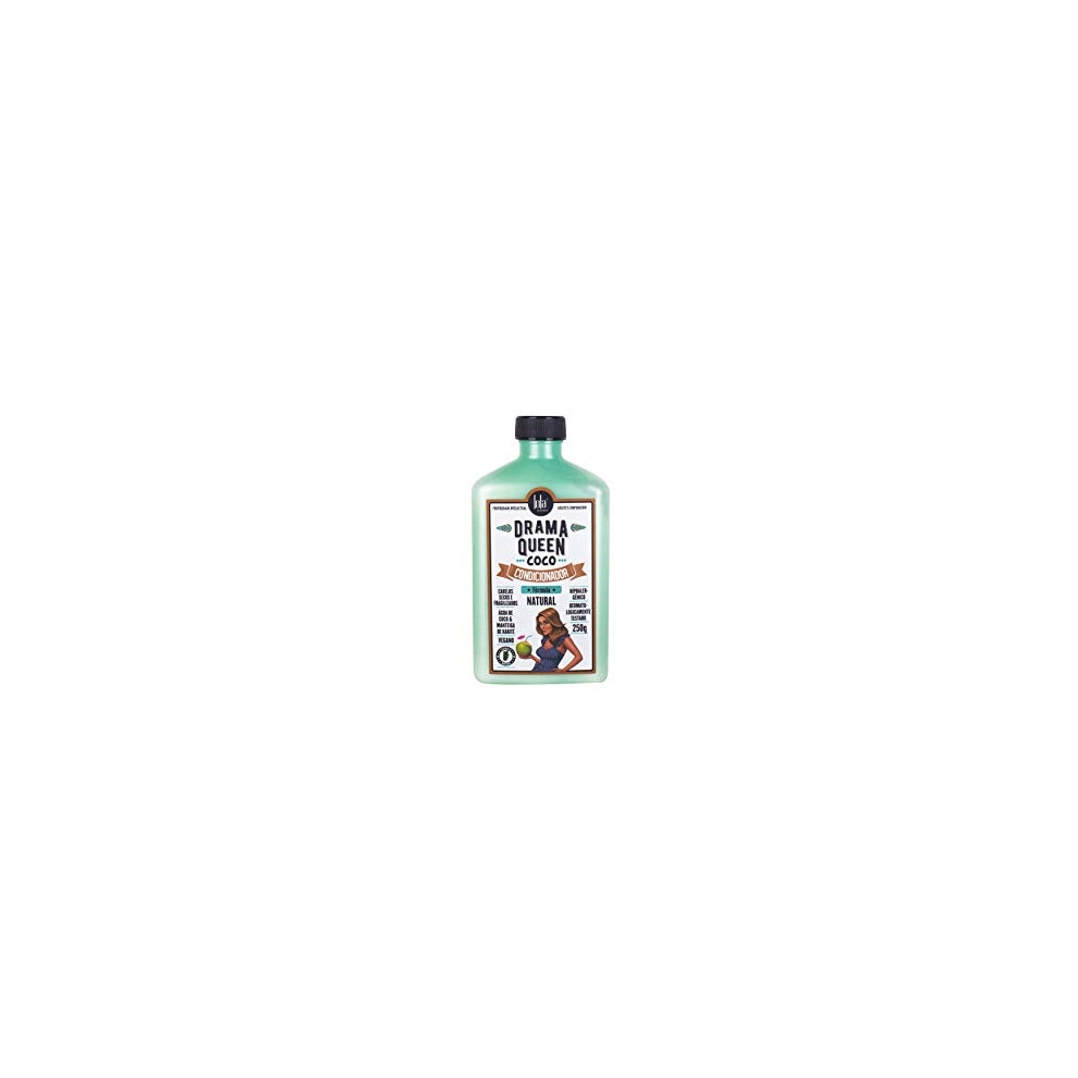 Lola Brasil - Linha Drama Queen - Condicionador Coco 250 Ml - (Drama Queen Collection - Coconut Conditioner 8.45 Fl Oz)