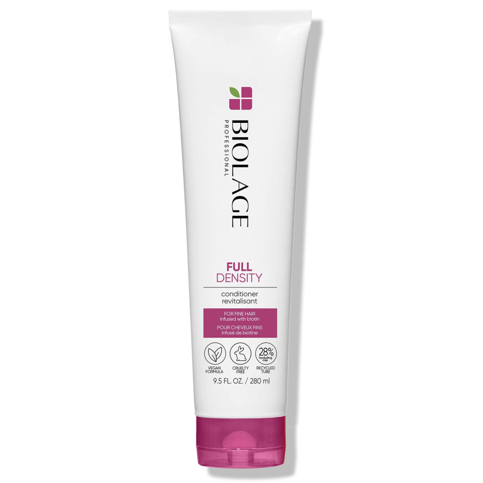 Biolage Full Density Thickening conditioner Moisturizes Adds Fullness With Biotin For Thin Fine Hair Types Vegan cruelty-Free 95 Fl Oz