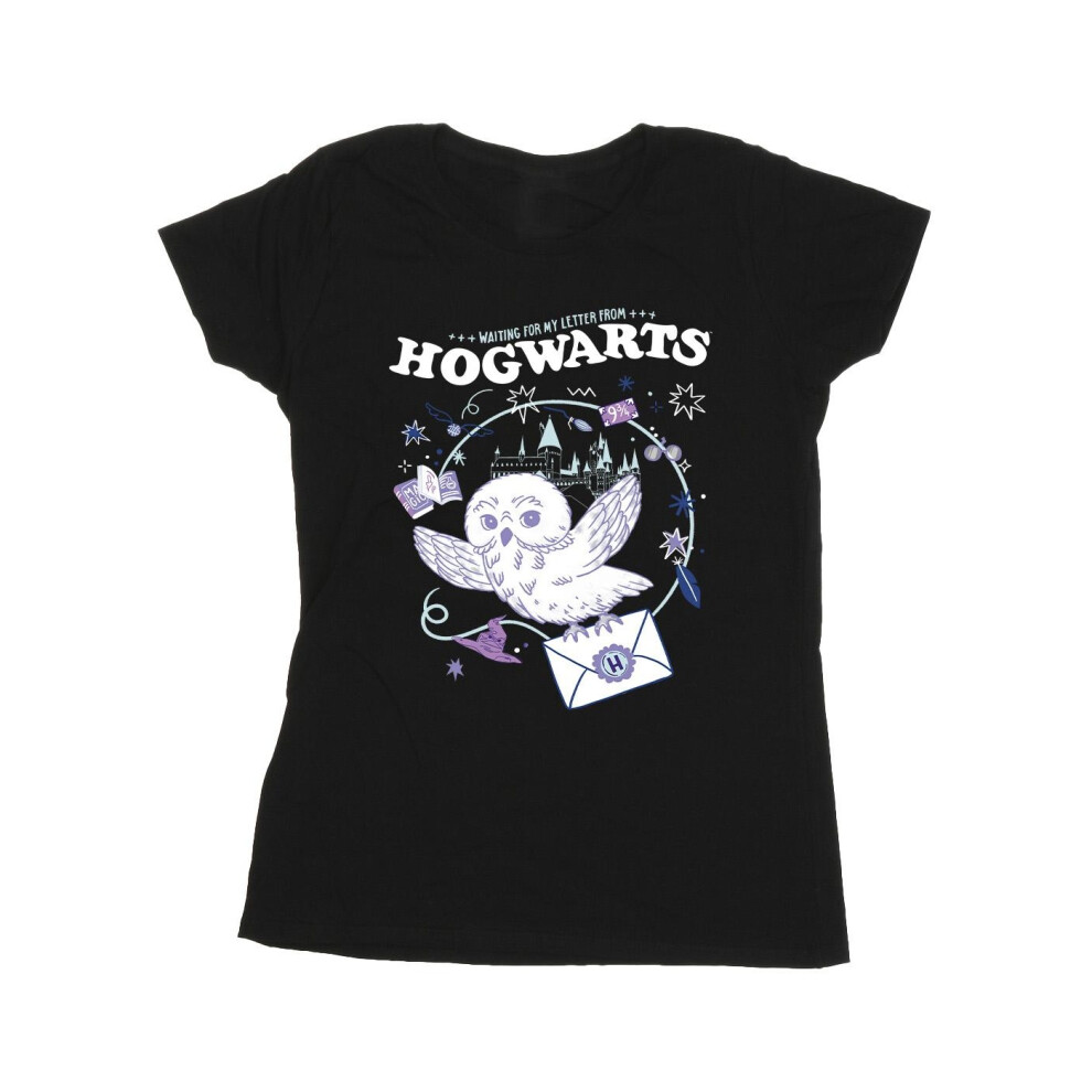 Owl Letter From Hogwarts Cotton T-Shirt