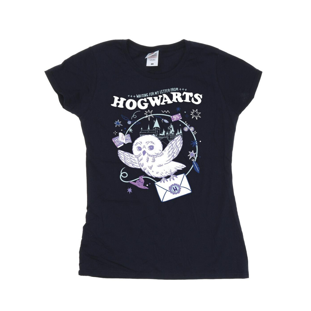 Owl Letter From Hogwarts Cotton T-Shirt