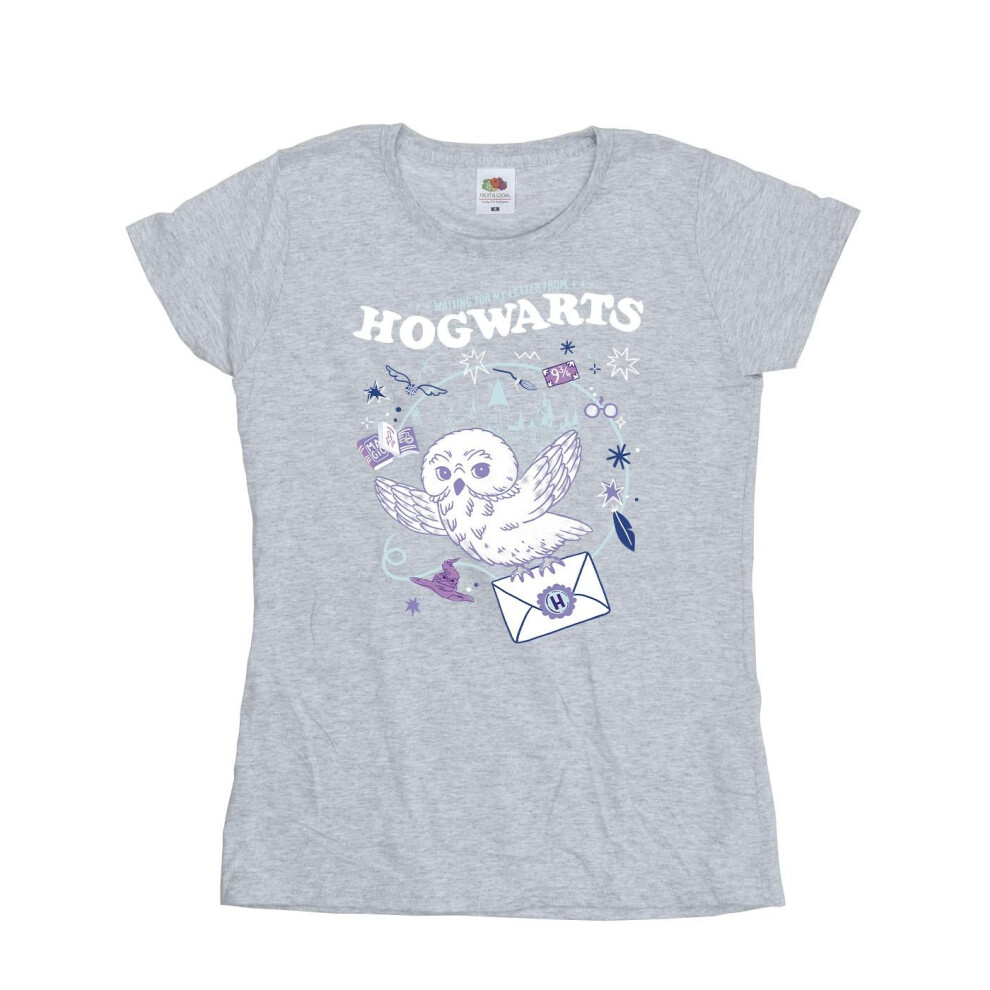 Owl Letter From Hogwarts Cotton T-Shirt