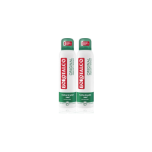 2 x 150ml Borotalco Original Antiperspirant Deodorant Spray 48h 0% Alcohol