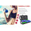 Kemket Vinyl Coated 10 Kgs Dumbbell Set 6