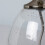 Litecraft Table Lamp Clear Base With Natural Drum Shade - Satin Nickel 5