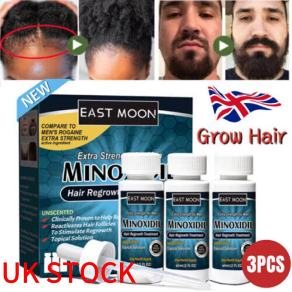 Hair Regrowth 5% Extra Strength Topical Hair Loss Treatment For Men