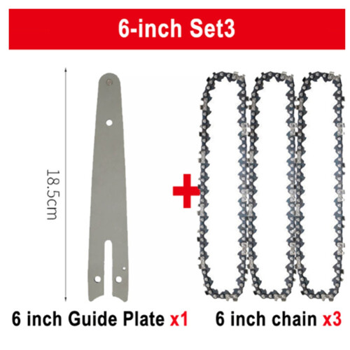 1/4 Chainsaw Chain 6 Inch Electric Saw Logging Blade Pruning Chain 1