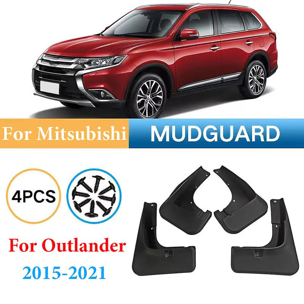4Pcs Mudflpas For Mitsubishi Outlander 2015-2021 Mudguards Fender Mud Flap Guard Splash Mudguard Car Accessories 9152243362597