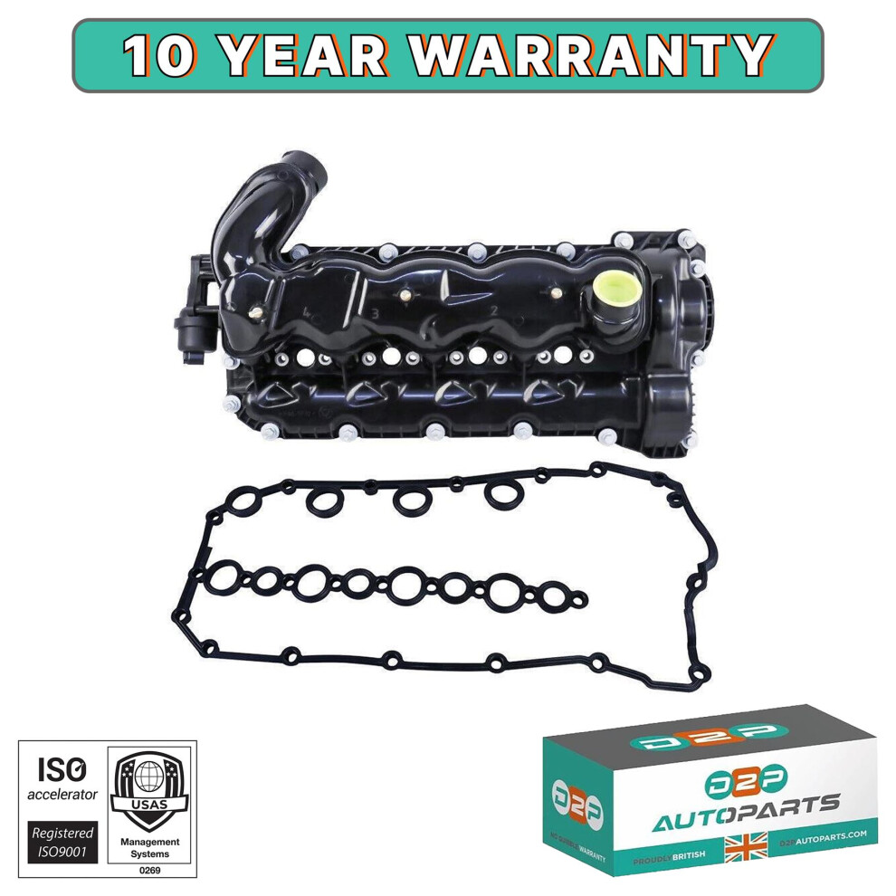 Right Side Inlet Manifold Rocker Cover Fits Range Rover/Sport 3.6 Tdv8 Lr005274 5060245136341