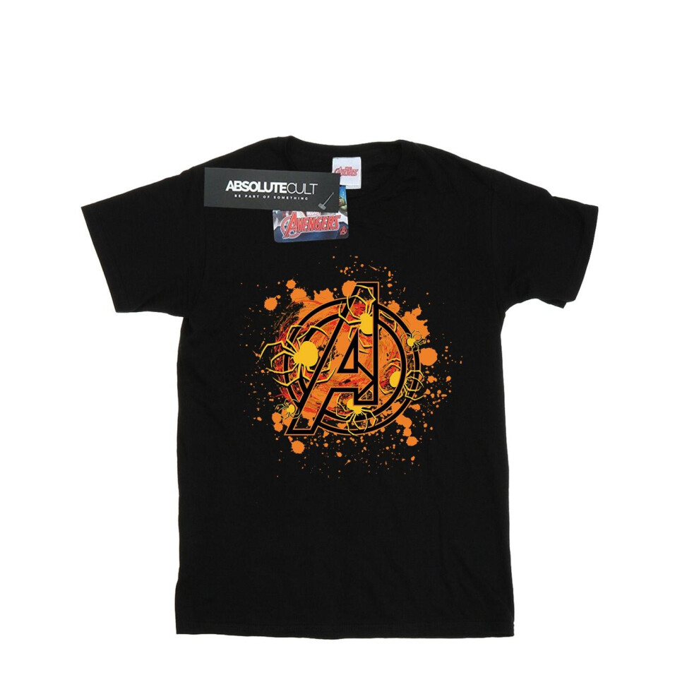 Avengers Assemble Halloween Spider Logo T-Shirt