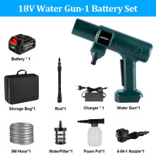 (option 2) 200Bar 3500W Brushless Electric High Pressure Washer Cordless Car Washing