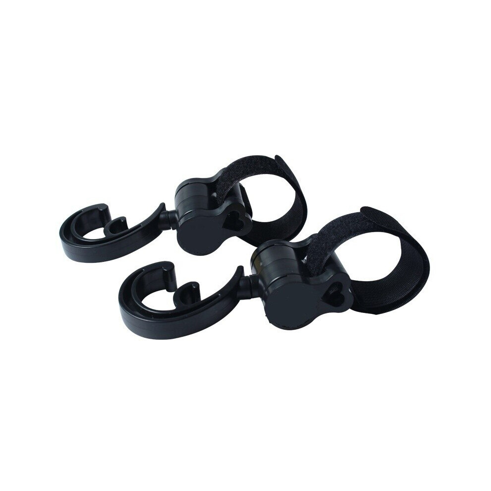 (Black) Baby Stroller Hook 360-Degree Rotatable Baby Stroller Hook Baby Stroller Black Maxpower