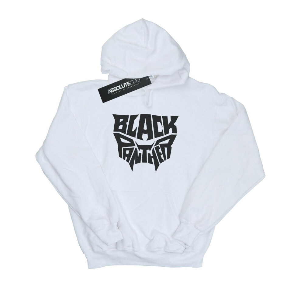 Black Panther Worded Emblem Hoodie