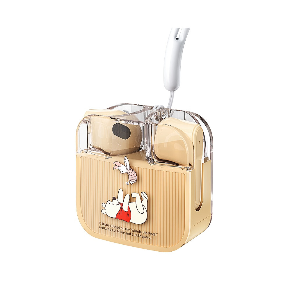 (Winnie Pooh) New Disney Stitch Angel Wireless Bluetooth 5.3 Earphone Q53 Hifi Surround 8210516653542