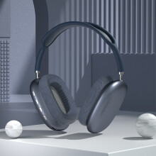 (Blue) Original Air Max P9 Pro Wireless Bluetooth Headphones Noise Cancelling