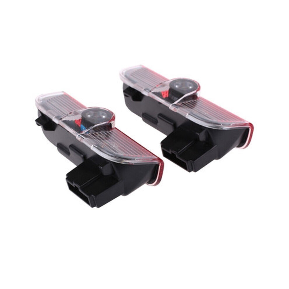 (FOR Tiguan) 2pcs car LED logo door projection welcome light for VW R Golf 5 6 7 GTI