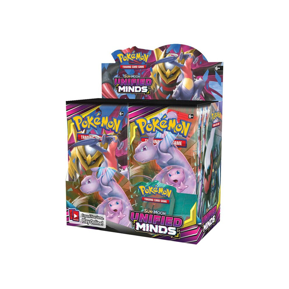 (324 Unified Minds) 324pcs Pokemon cards Sword & Shield Booster Box Collectible Trading