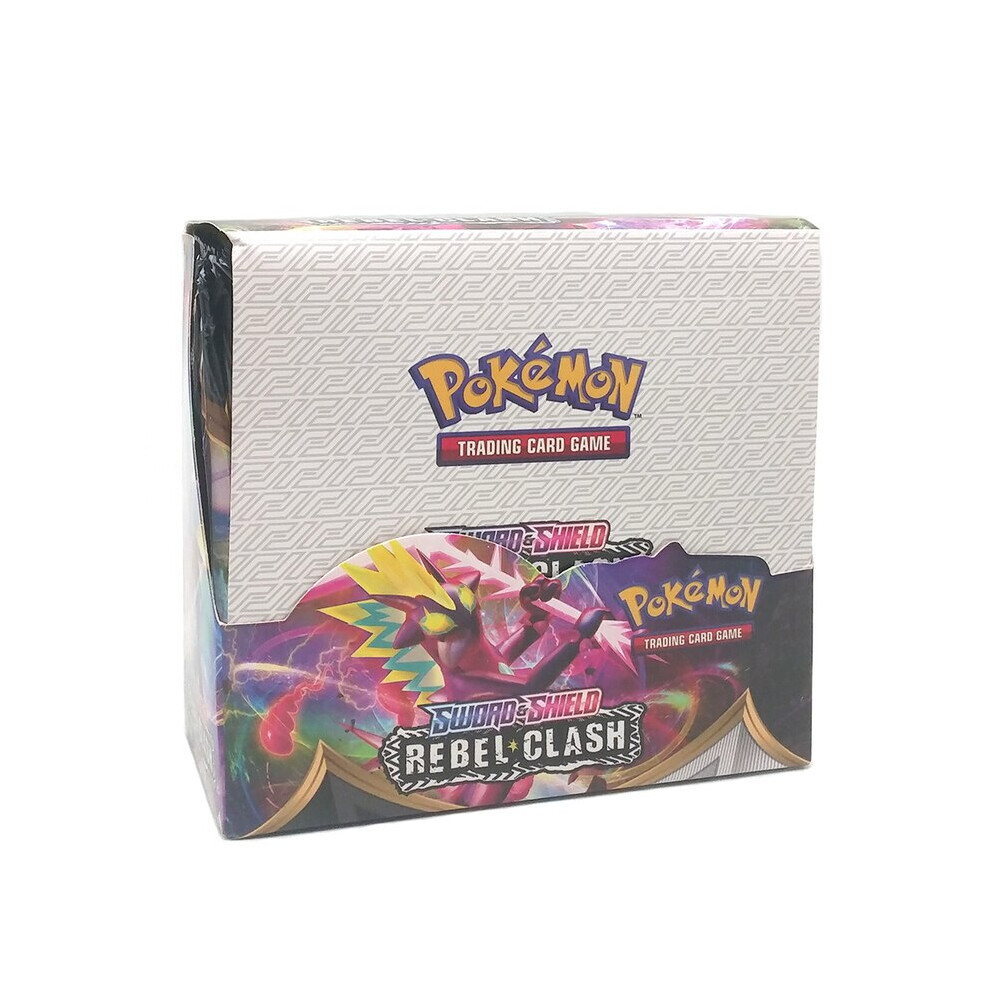 (324 Rebel clash) 324pcs Pokemon cards Sword & Shield Booster Box Collectible Trading