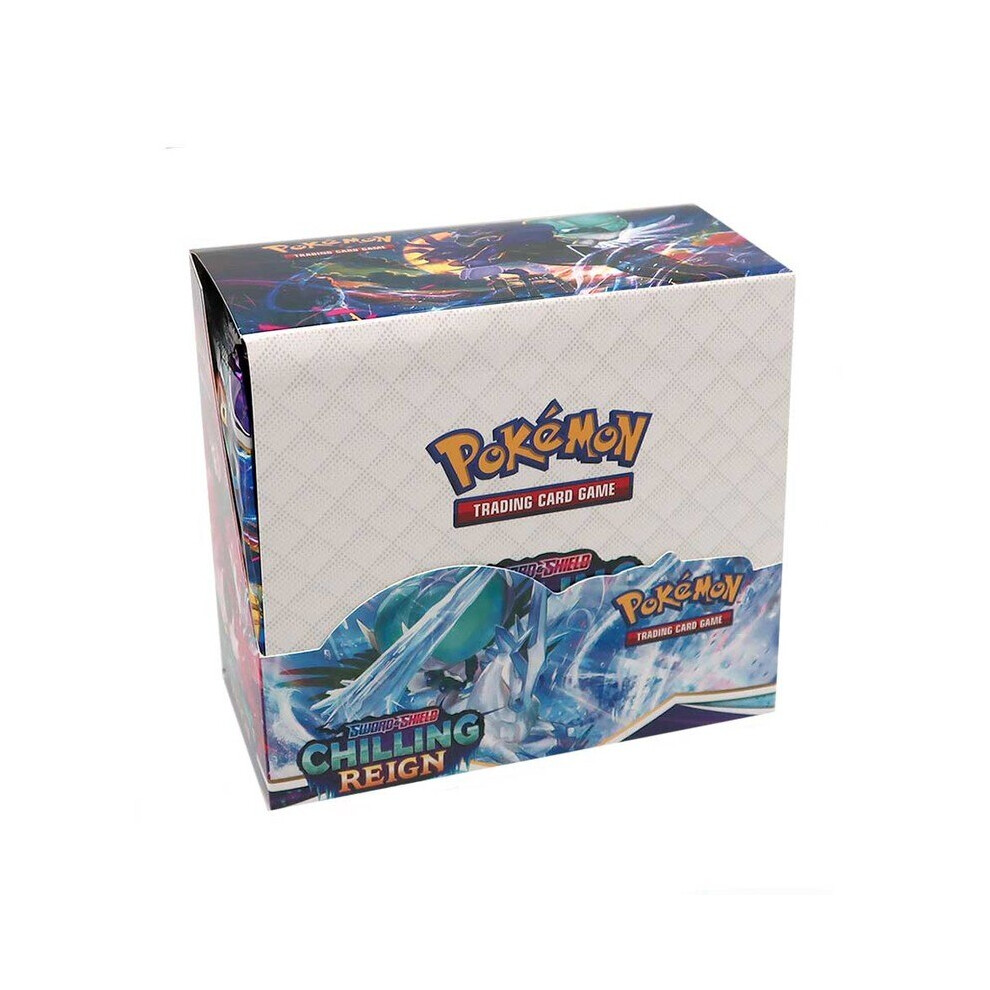 (324 Chilling Reign) 324pcs Pokemon cards Sword & Shield Booster Box Collectible Trading