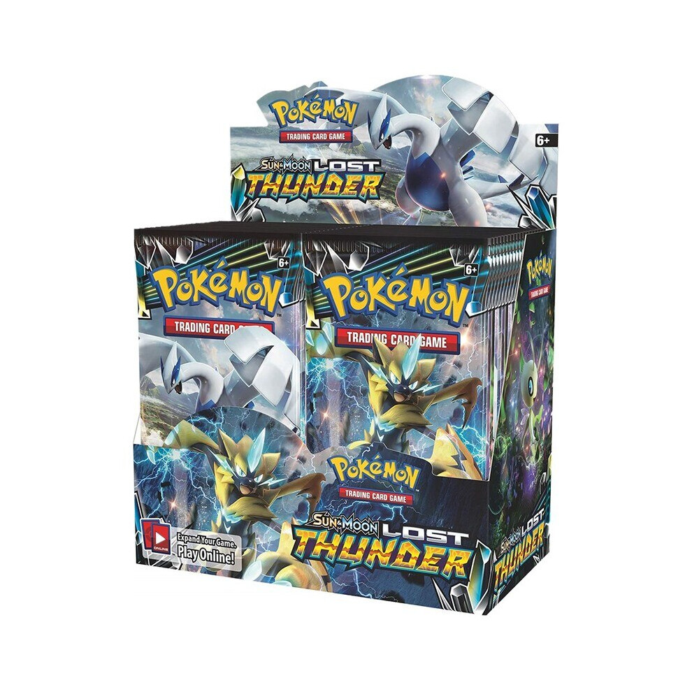 (324 Lost Thunder) 324pcs Pokemon cards Sword & Shield Booster Box Collectible Trading