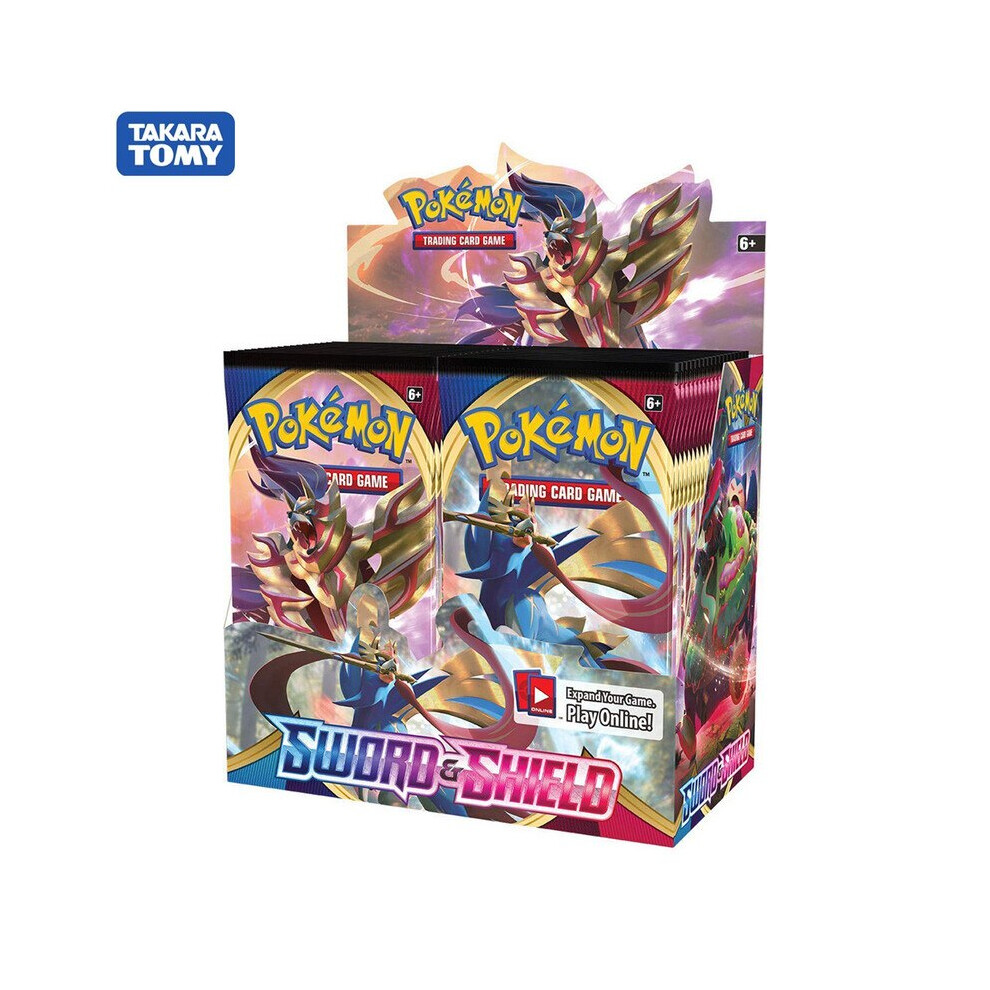 (324 Sword Shield) 324pcs Pokemon cards Sword & Shield Booster Box Collectible Trading