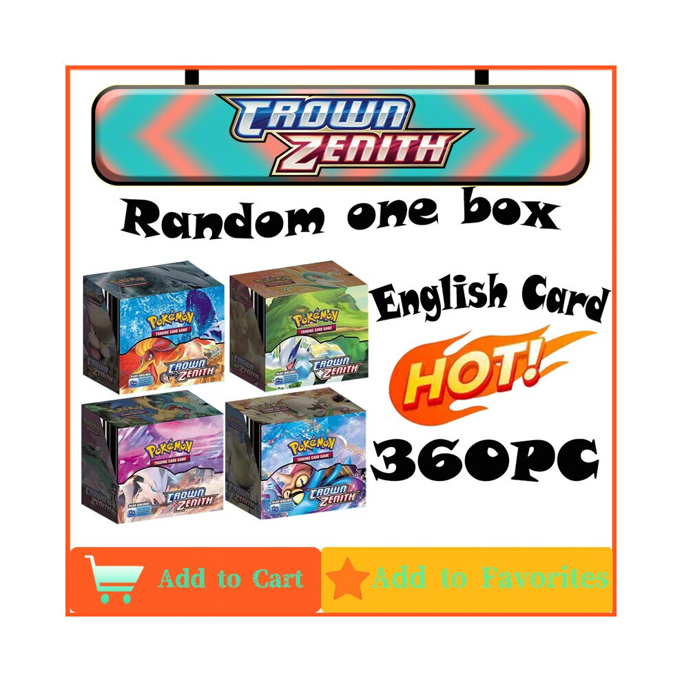 (Crown Zenith) PokÃ©mon TCG: Sun & MoonCosmic Eclipse Booster Display Box (36 Packs)