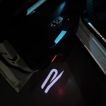 (New R) LED Car Door Logo Ghost Shadow Projector Light For VW Golf 5 6 7 MK5 MK6