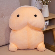 (Pink, 20cm) Trick Plush Toy Simulation Boy Dick Plushie Real-life Plush Hug Pillow