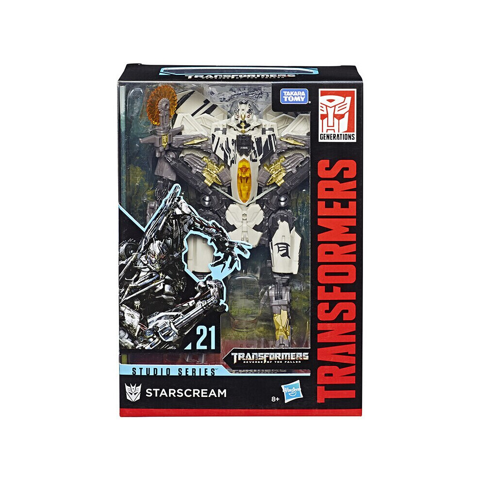 (18cm, SS21 Starscream) Transformers Studio Series SS Full Series 1-61 Starscream Lock OP Steel