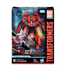 (18cm, SS02 Stinger) Transformers Studio Series SS Full Series 1-61 Starscream Lock OP Steel
