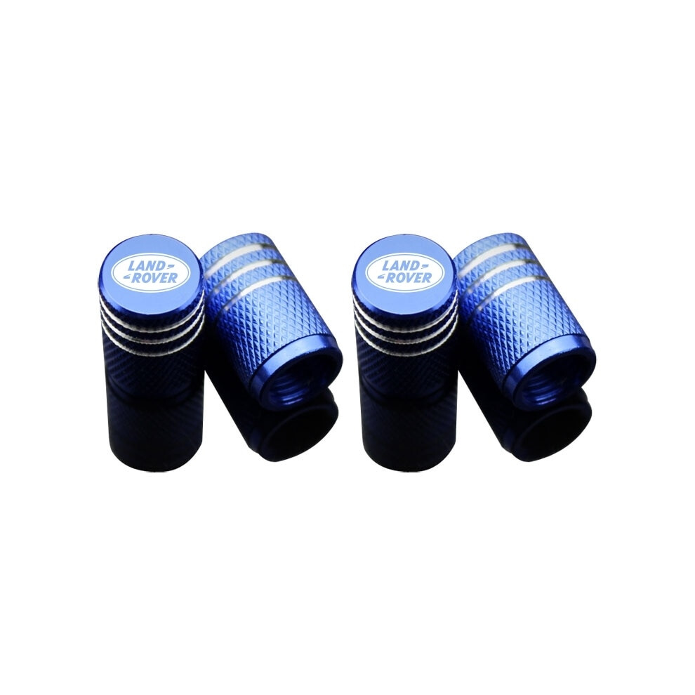 (4Pcs Blue, 4Pcs Blue) 4PCS Aluminum Car Tire Wheel Valve Stem Caps  For Land Rover Sport Freelander-image-OPC-PDPXRCZ-NEW